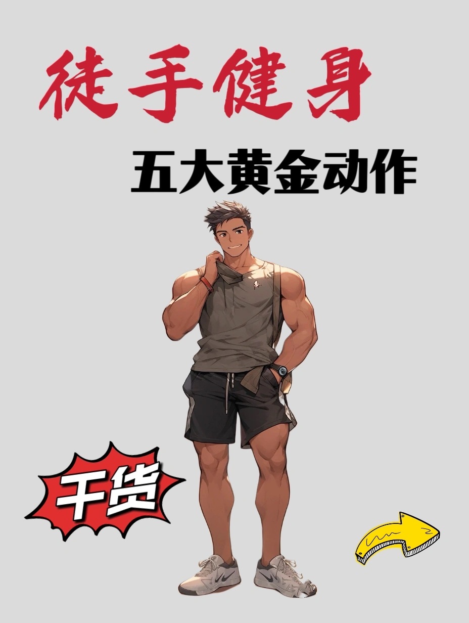 徒手健身五大项 ​​​
