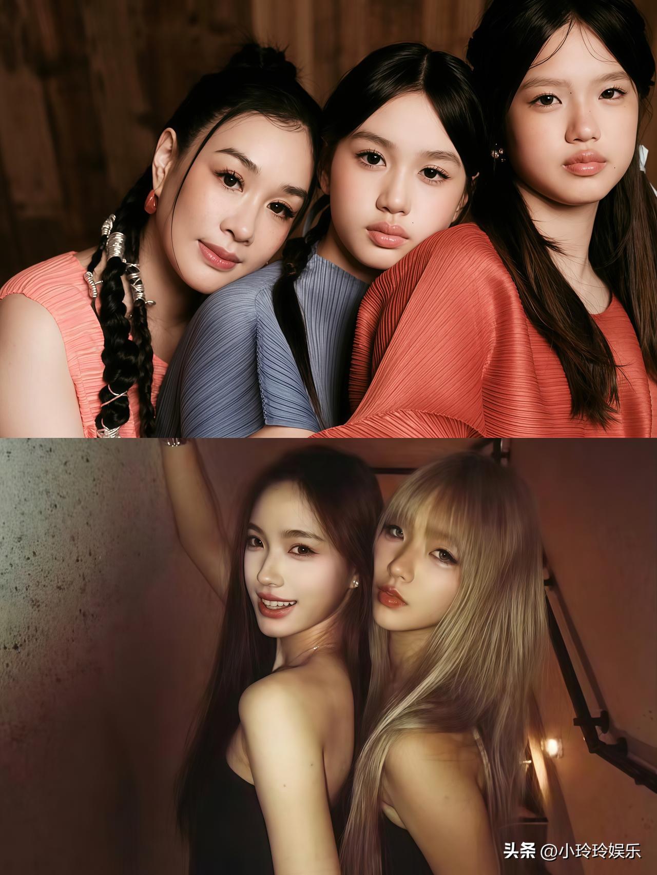 小s找钟丽缇取取经吧，

同样是养女儿，

钟丽缇的女儿一看就是
少女该有的样子