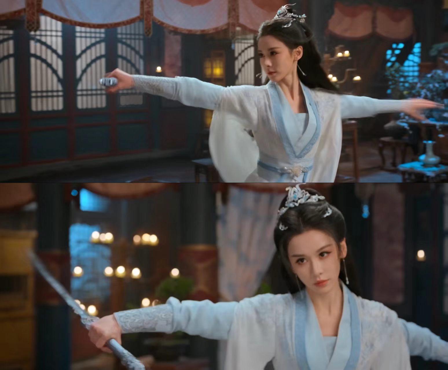 被张祎格佳偶天成飒到了 姜霁这个角色真的很圈粉，张祎格演出了仙门弟子的风骨与坚定