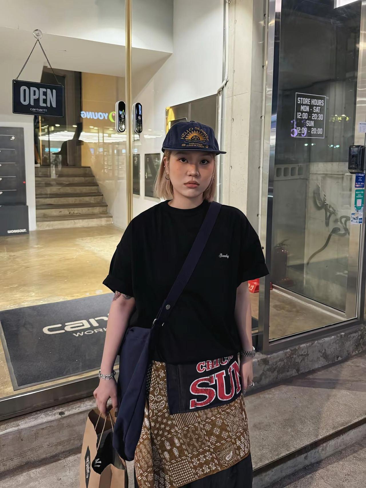 焦虑的人永远都在跟自己较劲 像疯子。citywalk穿搭 夏日休闲风ootd 街