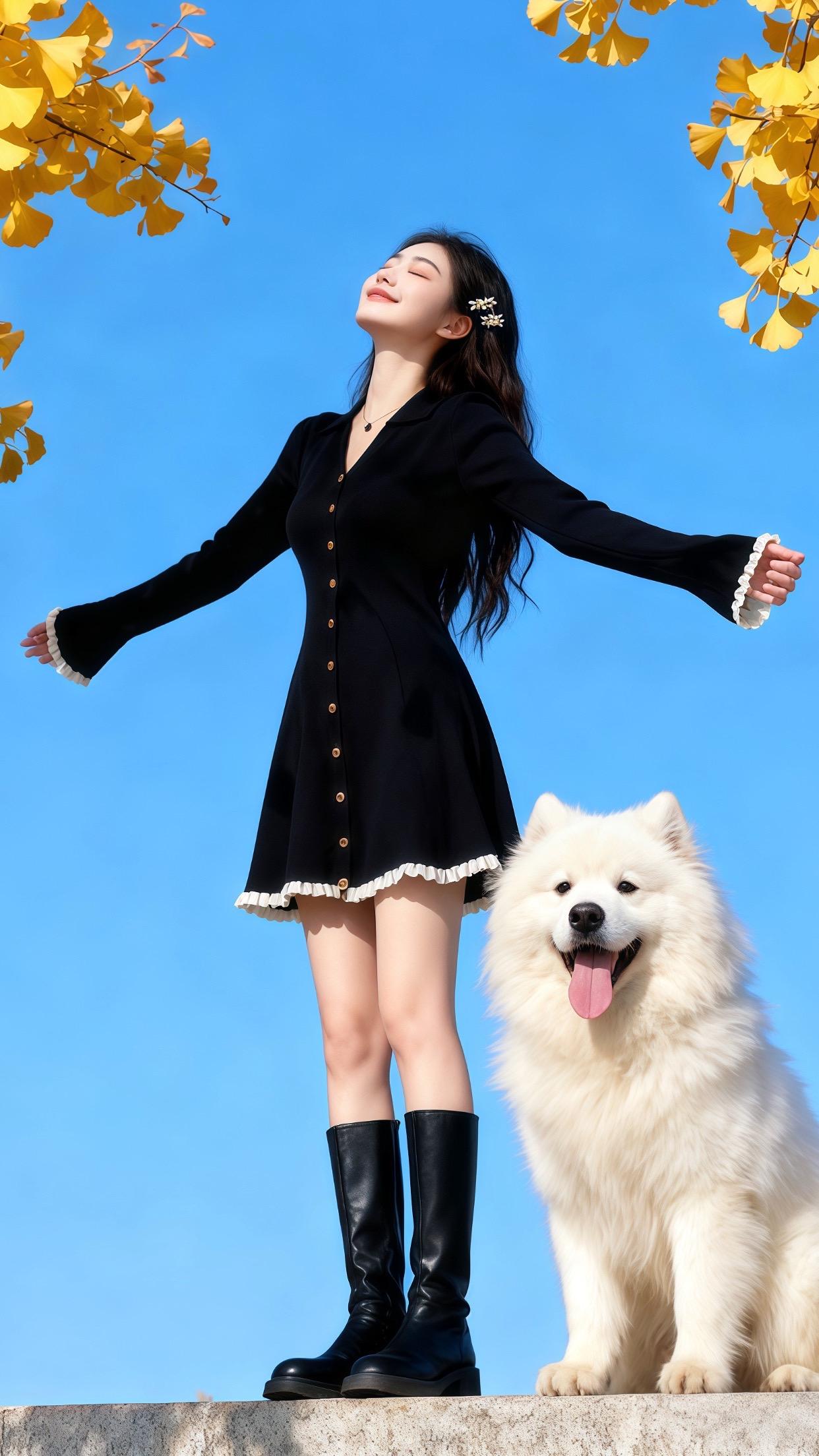 素颜冬季穿搭新思路 微胖女孩秋冬也要有效穿搭 梨形身材穿搭 优雅气质 气质穿搭