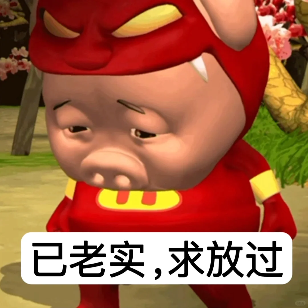 小猪猪表情更新