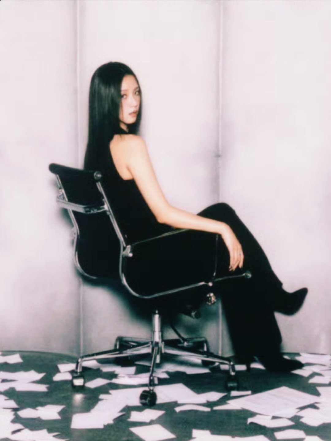 黑长直，妈妈米呀jisoo 