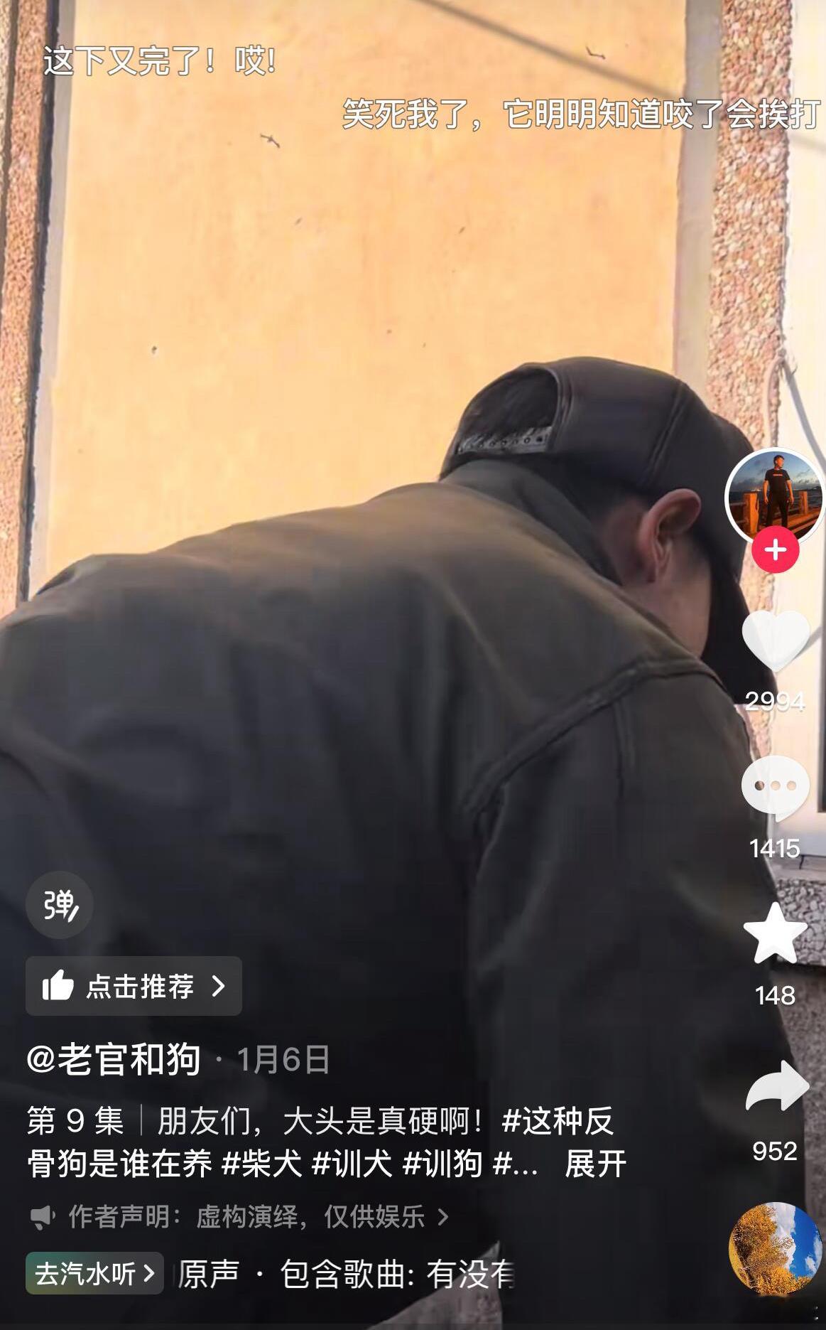 潘宏都有模仿者了，狗在嗷嗷叫，弹幕在哈哈笑，这个世界到底怎么了？ 