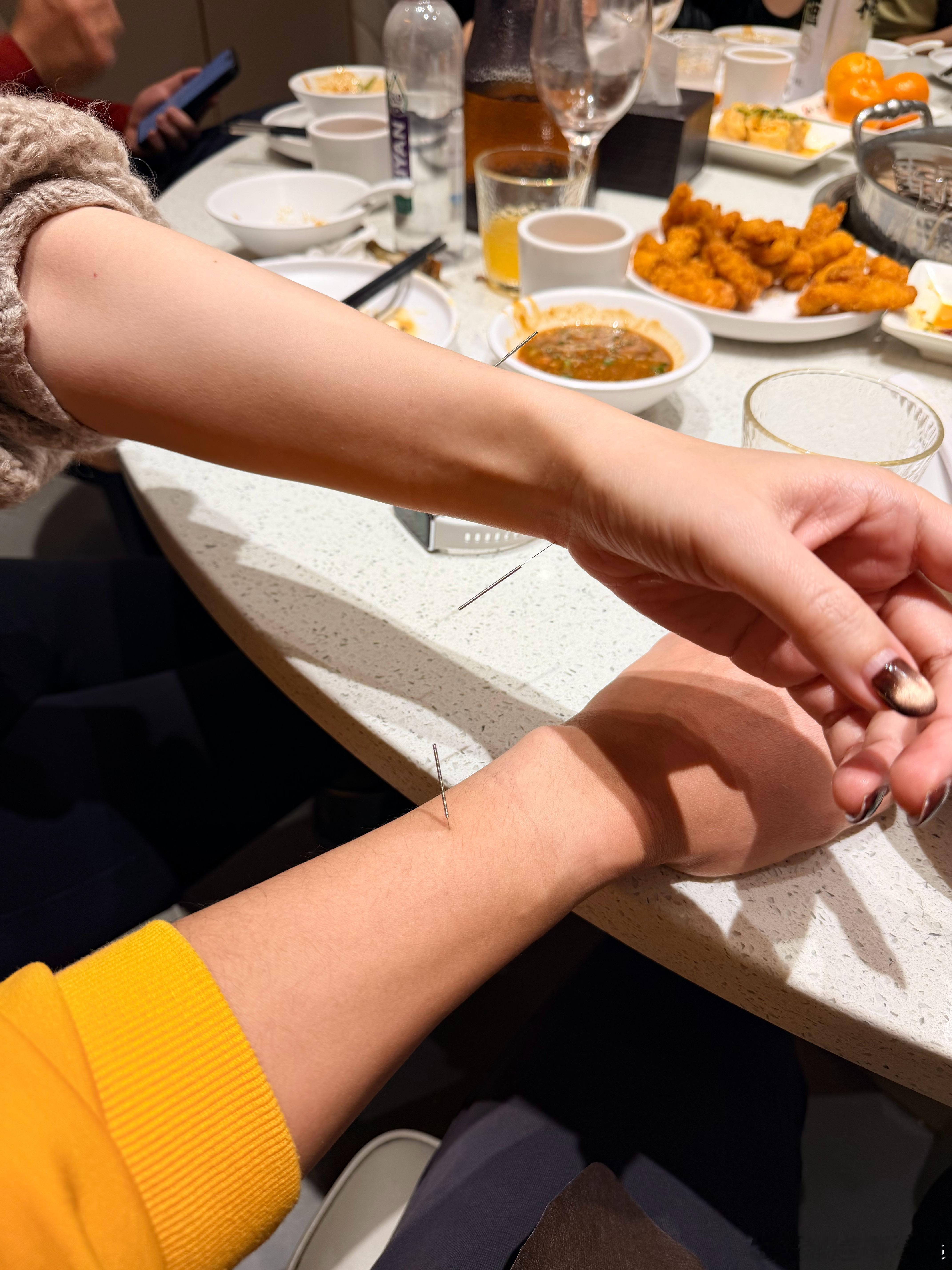 和中医大夫吃饭，说是这个能提升酒量