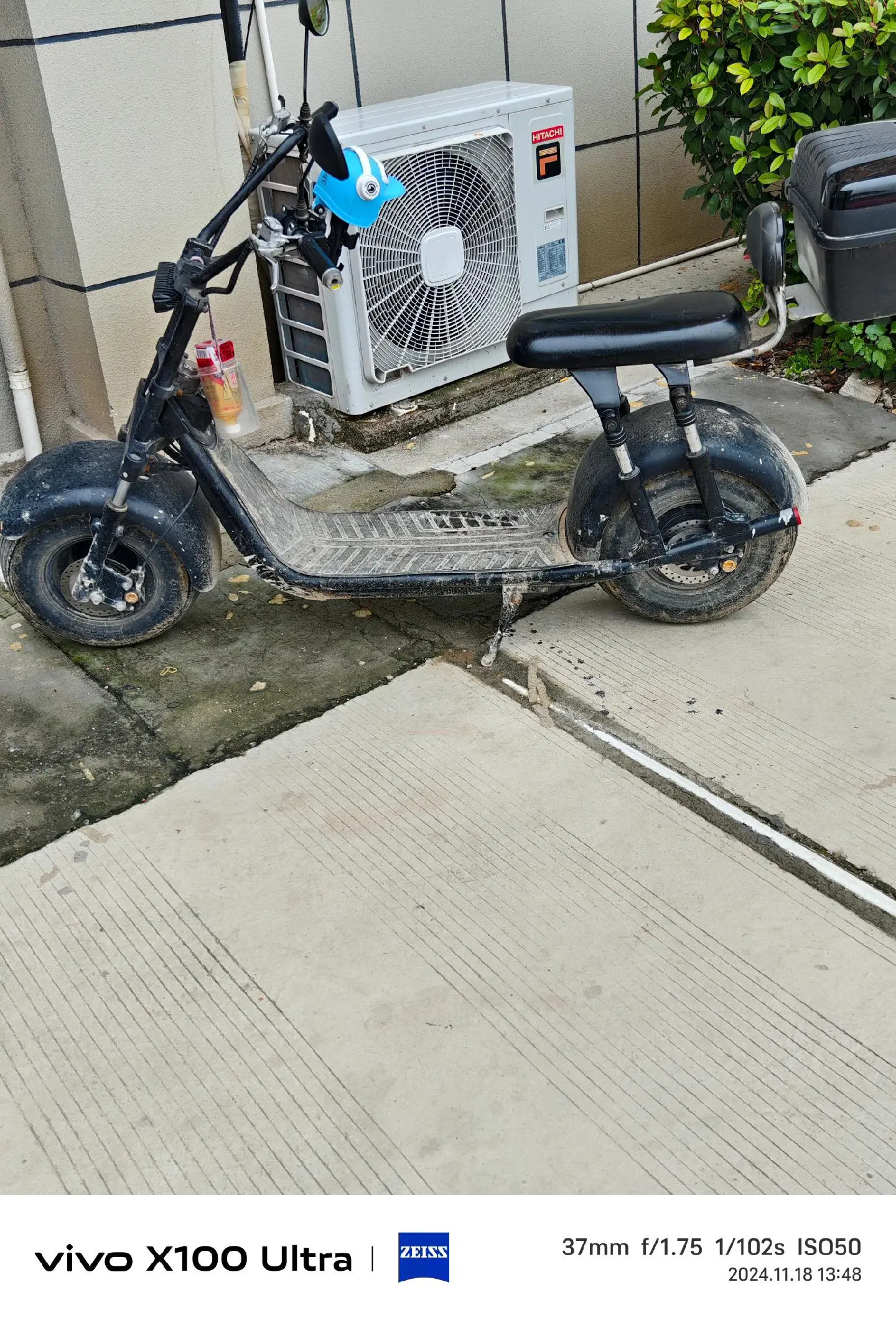 天冷了，电动车用不到。哈雷车。锂电池，冬天续航不虚标，打底50公里！需...