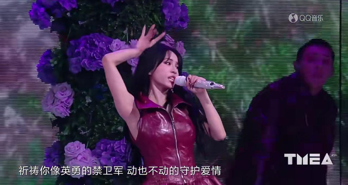 蔡依林把盛典开成演唱会 2025TMEA音乐盛典，蔡依林一开口，8首歌曲的魅力绽