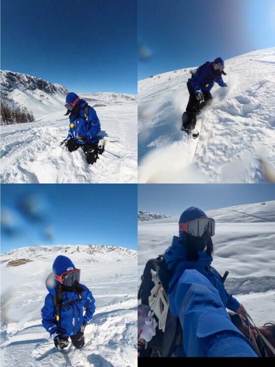滑雪女孩 可可托海