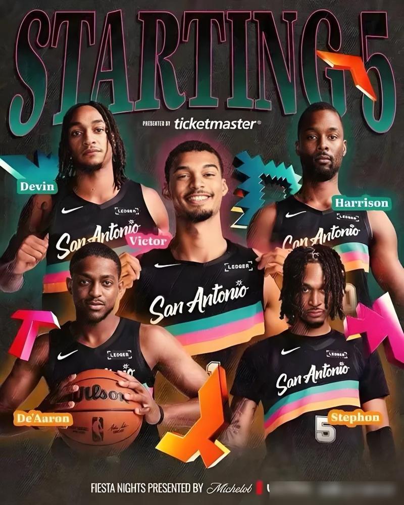 文班亚马带队8连胜，马刺狂胜雄鹿32分，一个新王朝要来了。
2026年3月28