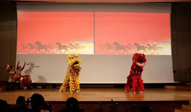 2月1日晚，德国柏林工业大学热闹非凡，近千名中国留学生、华侨和当地人齐聚，热热闹