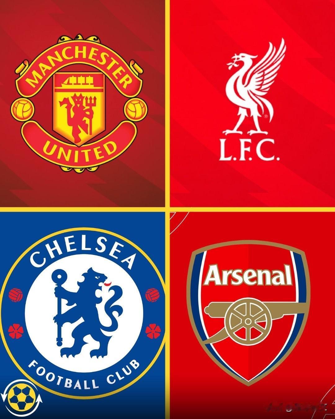 美洲地区支持度最高的英超俱乐部排名：
1️⃣ 曼联 – 5000万
2️⃣ 利物