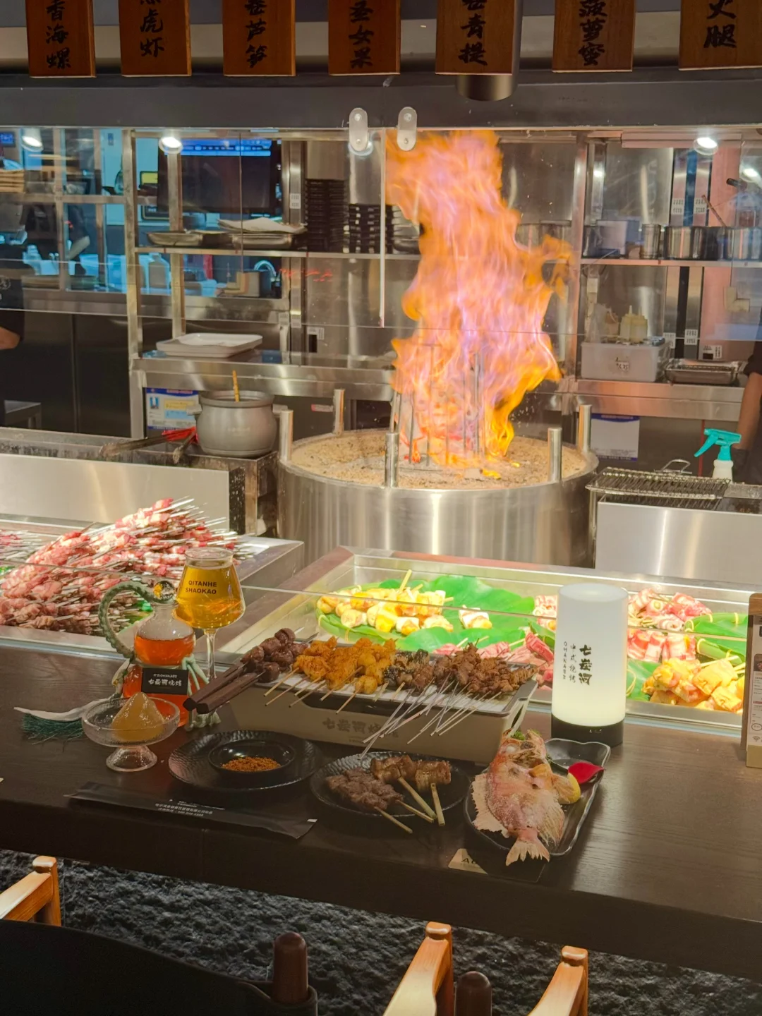 皇庭广场！！！适合i人宝宝的一人食烧烤店！