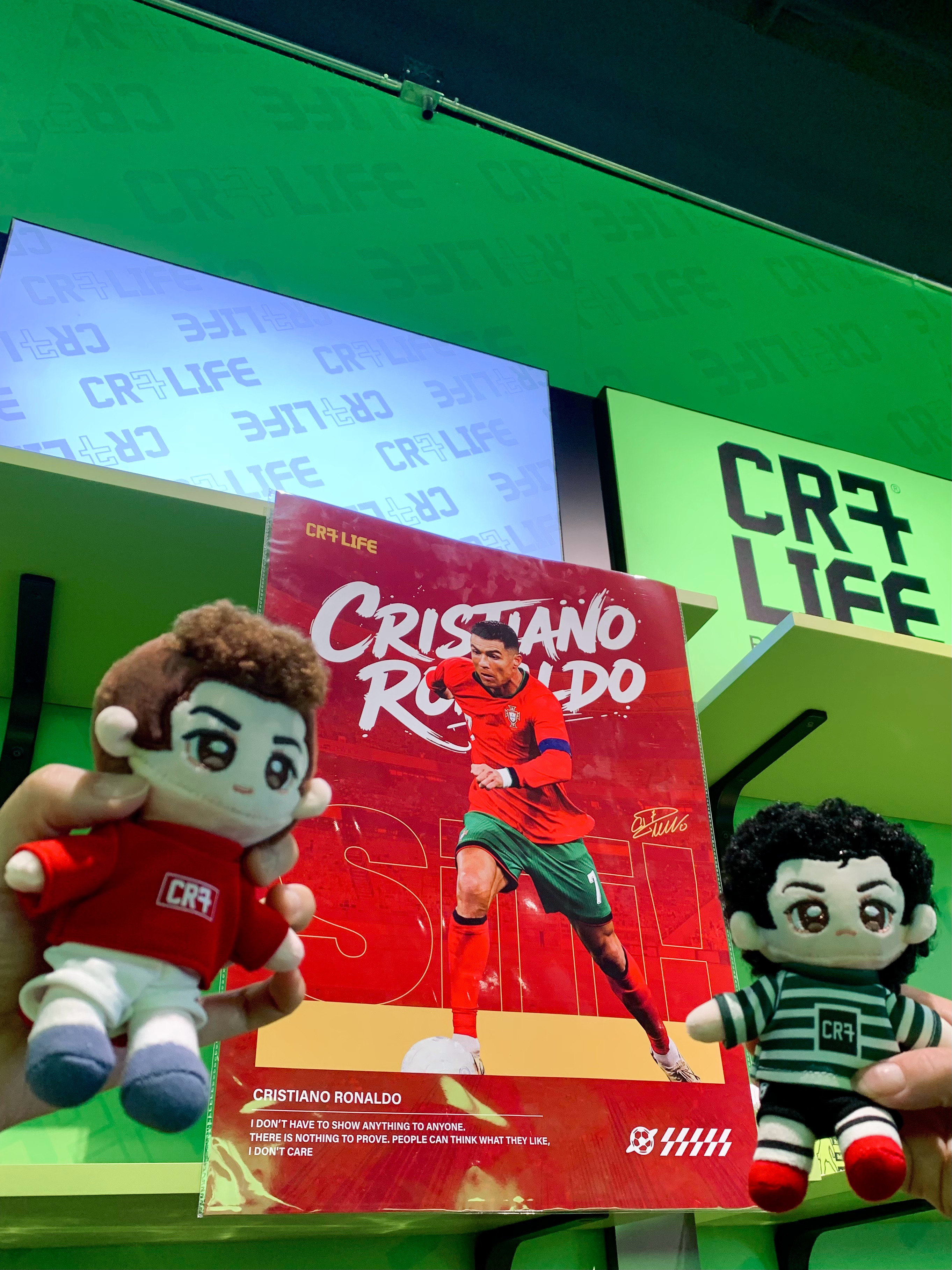 今天从杭州cr7life带回了这两只罗娃 杭州·中心美术馆(杭州中心)
