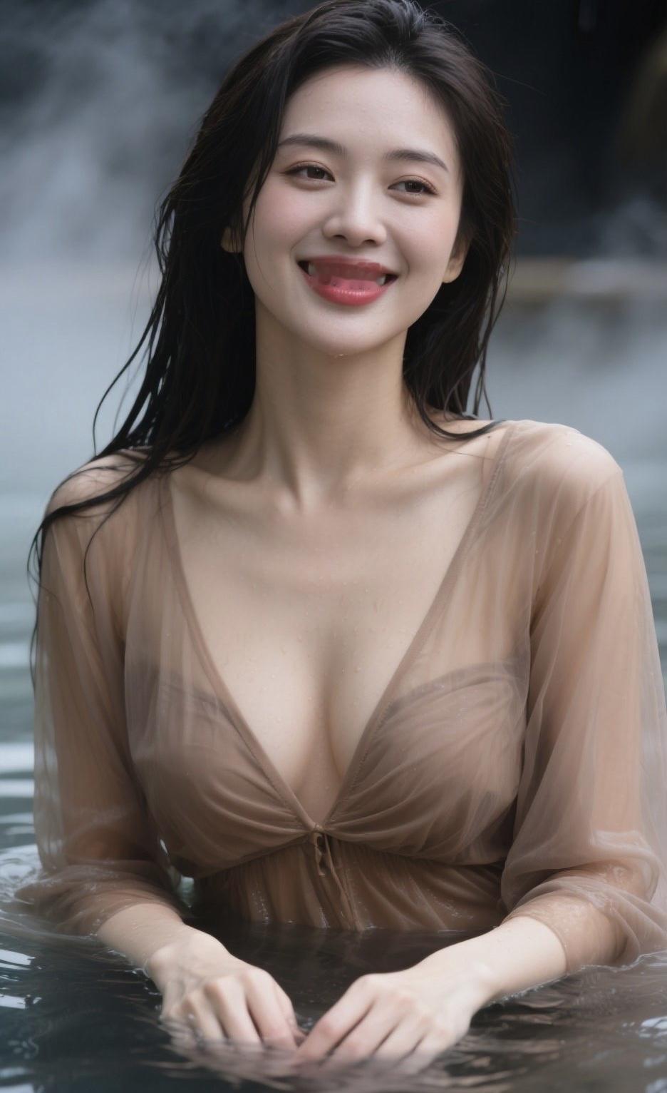 抬眸是温和笑意，谈吐藏着通透见地，无需刻意修饰，优雅已如清风般自然流淌