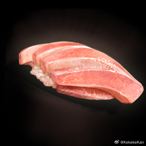 强迫症犯了，改了金枪鱼大腹寿司！ 