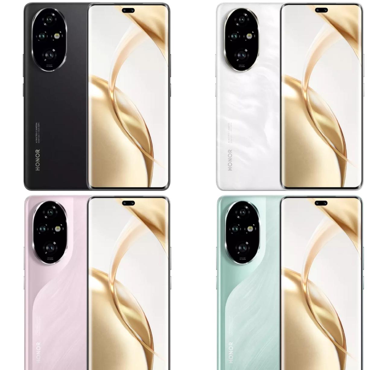 荣耀200 Pro与荣耀200标准版，两款手机在市场的浪潮中并肩而立，它们如同夜