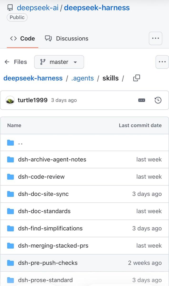 DeepSeek 把自家工程团队日常在用的 11 个 Skill 全部扔进了开源