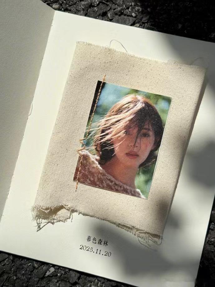 欧阳娜娜新歌暮色森林预告照，11.20日坐等娜比新歌音源上线啦~ 