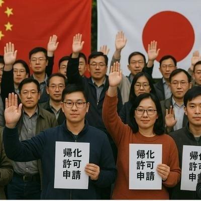 据日本法务省数据：2025年，有3533名中国人加入日本国籍。去年，总共有925