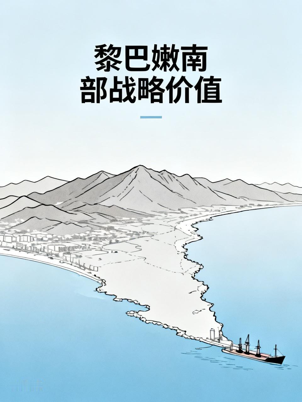 黎巴嫩南部那可是有着不可小觑的战略价值。从地缘政治角度看，它紧邻以色列，是黎以边