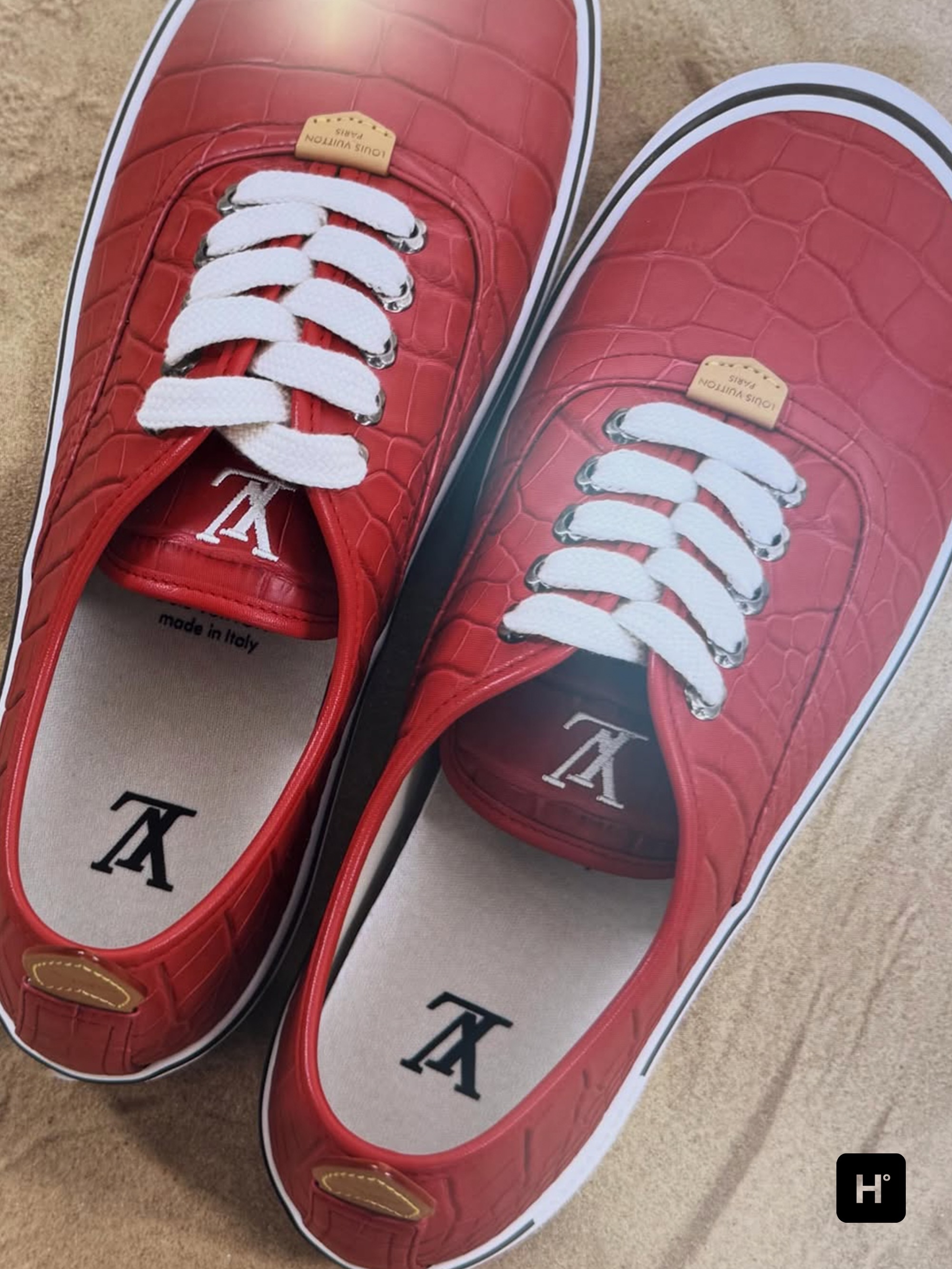 Louis Vuitton SS27 的一双新鞋引起Vans的回应  Virgi