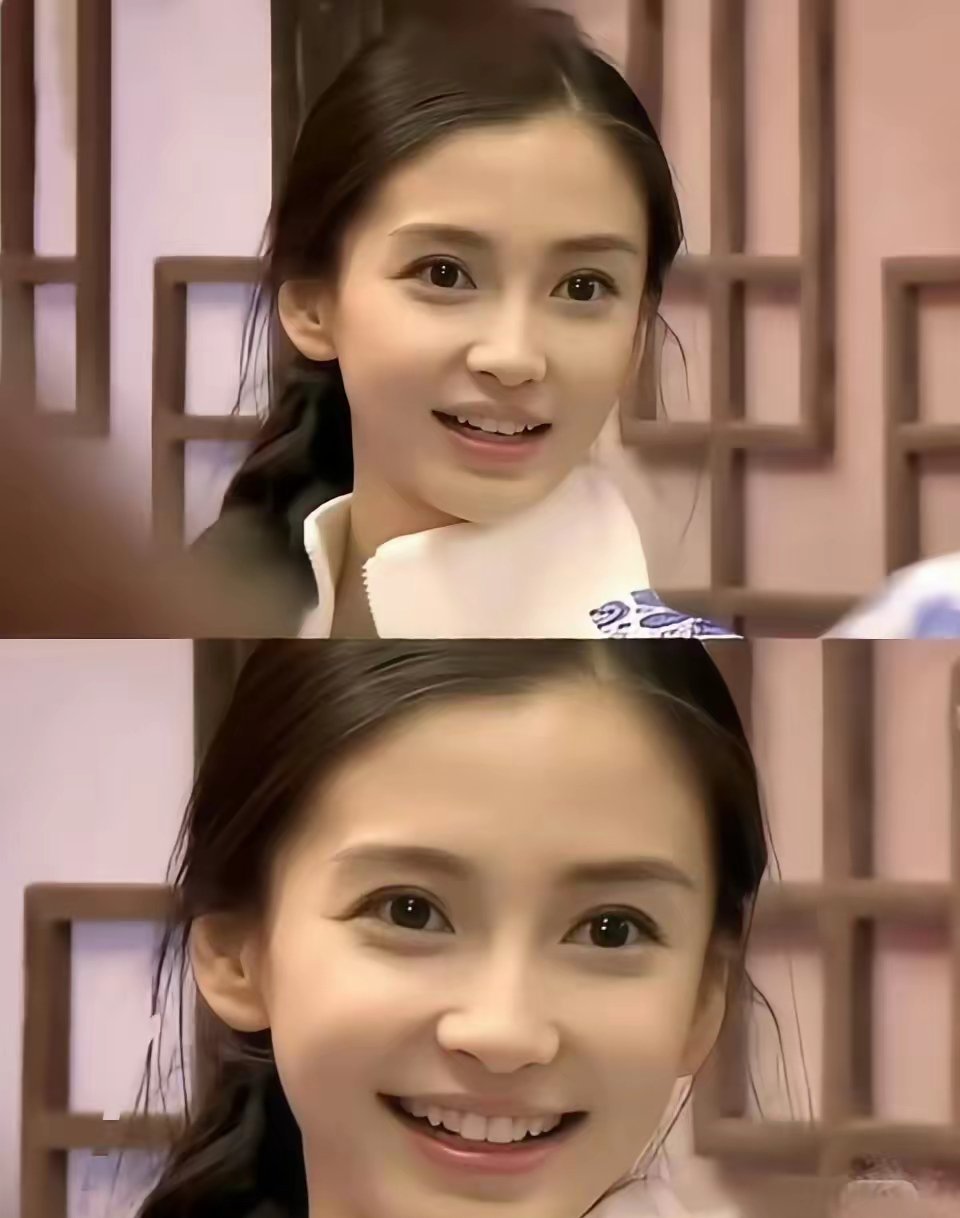 杨颖早期美貌不是吹的 