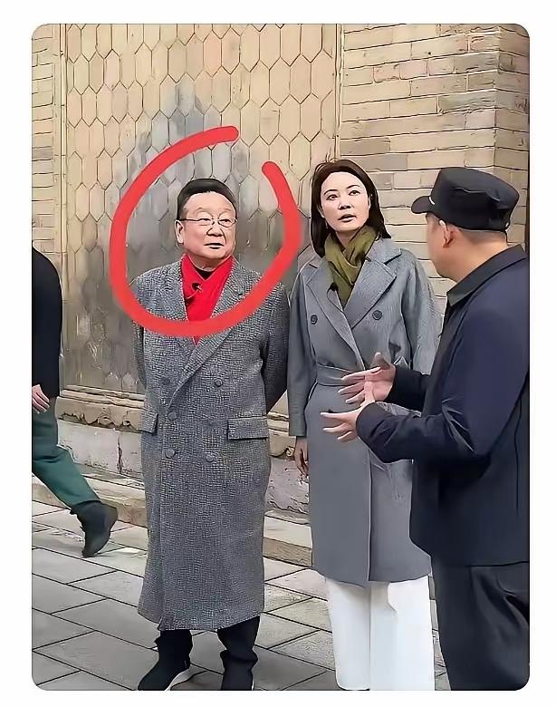 这位背着手的领导，
是哪一位啊？
特别深沉的样子。