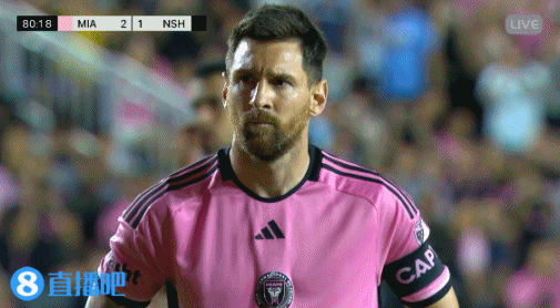 阿方索造点，梅西点球命中！梅开二度杀死比赛！迈阿密国际3比1纳什维尔！！！[鼓掌