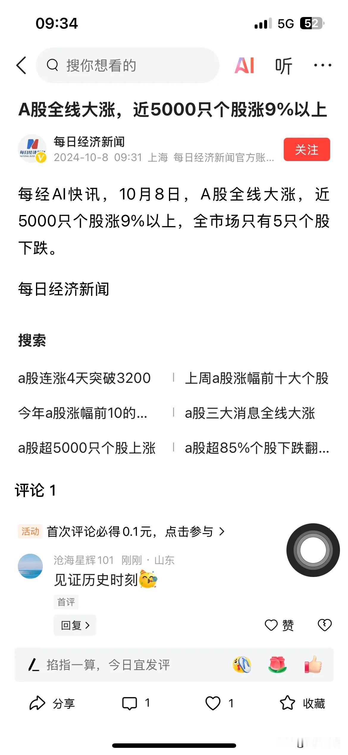 股市这是怎么了，今天是国庆假期后的第一个工作日。也是股市经过多日停歇后的第一个开