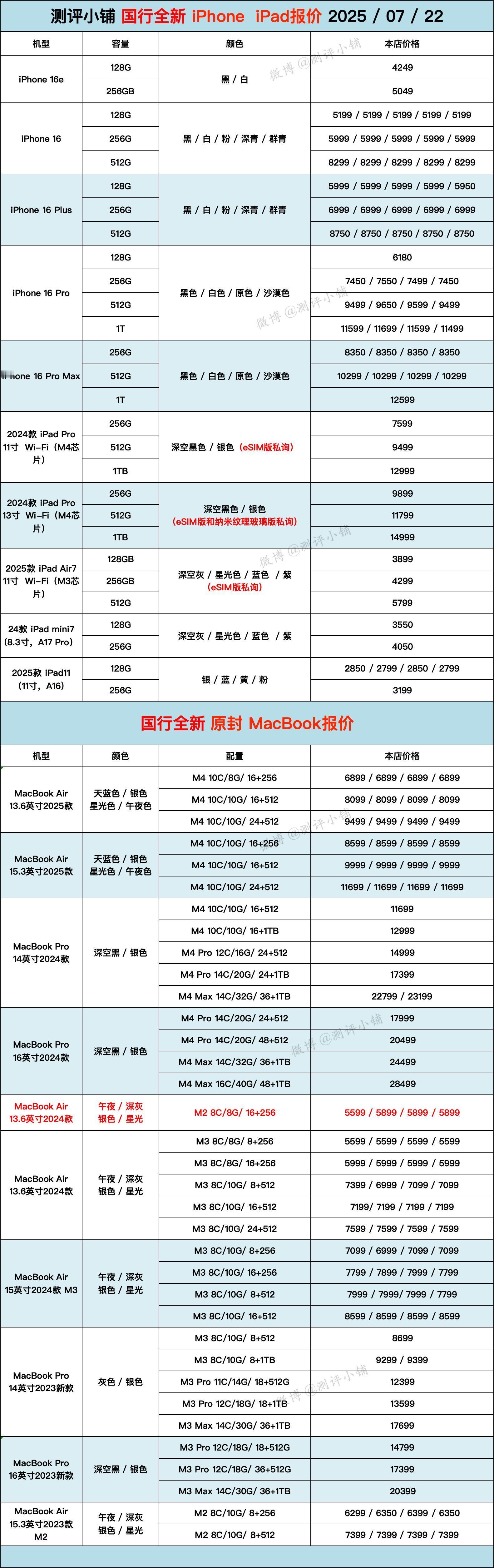 07-22国行全新机，三星Z Fold7上新，华为Pura80 Pro+、Pur