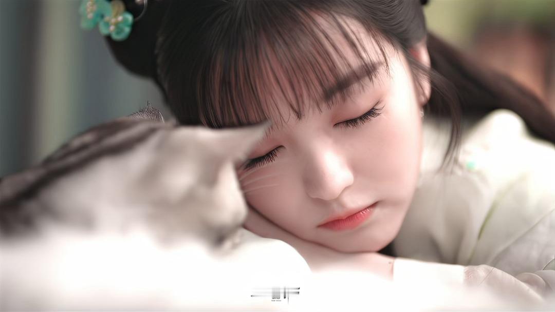 田曦薇·苏小荷“那年梨花瘦、你要走。”最适配这个音乐的女人出现了🐱 