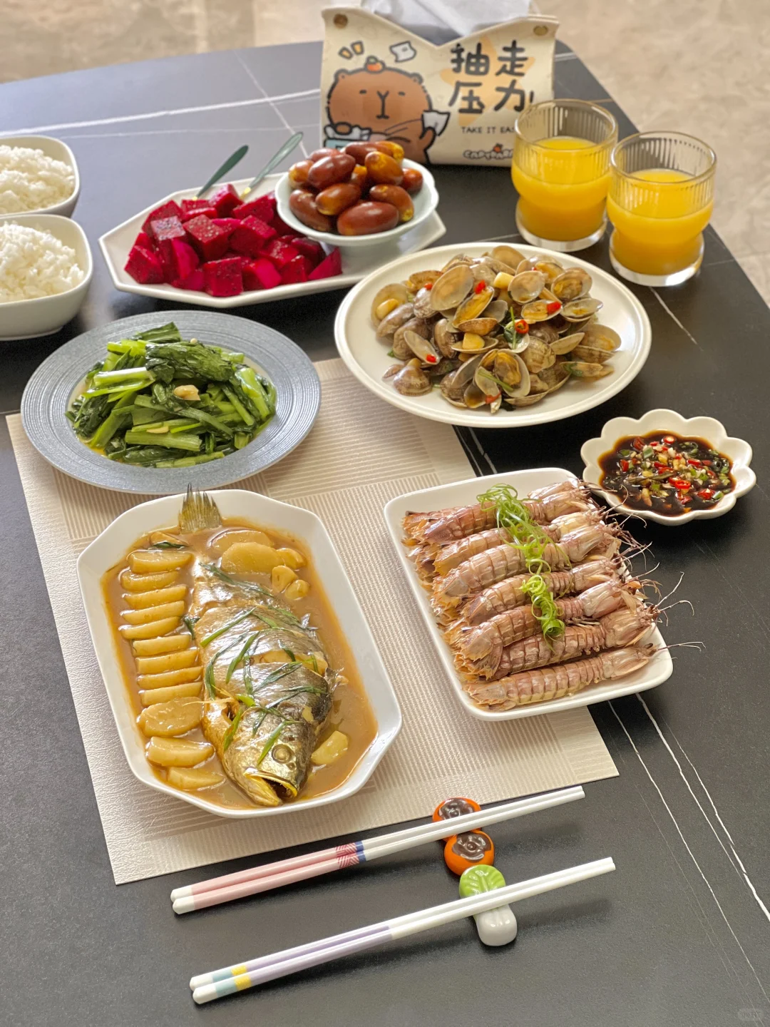 中秋餐桌小灵感