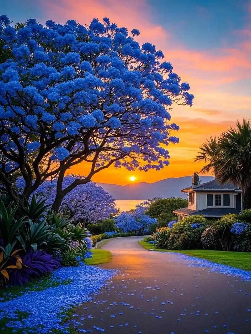 俄罗斯有一首小诗写道：
“一天很短，
短的来不及拥抱清晨，
就已经手握黄昏；
​