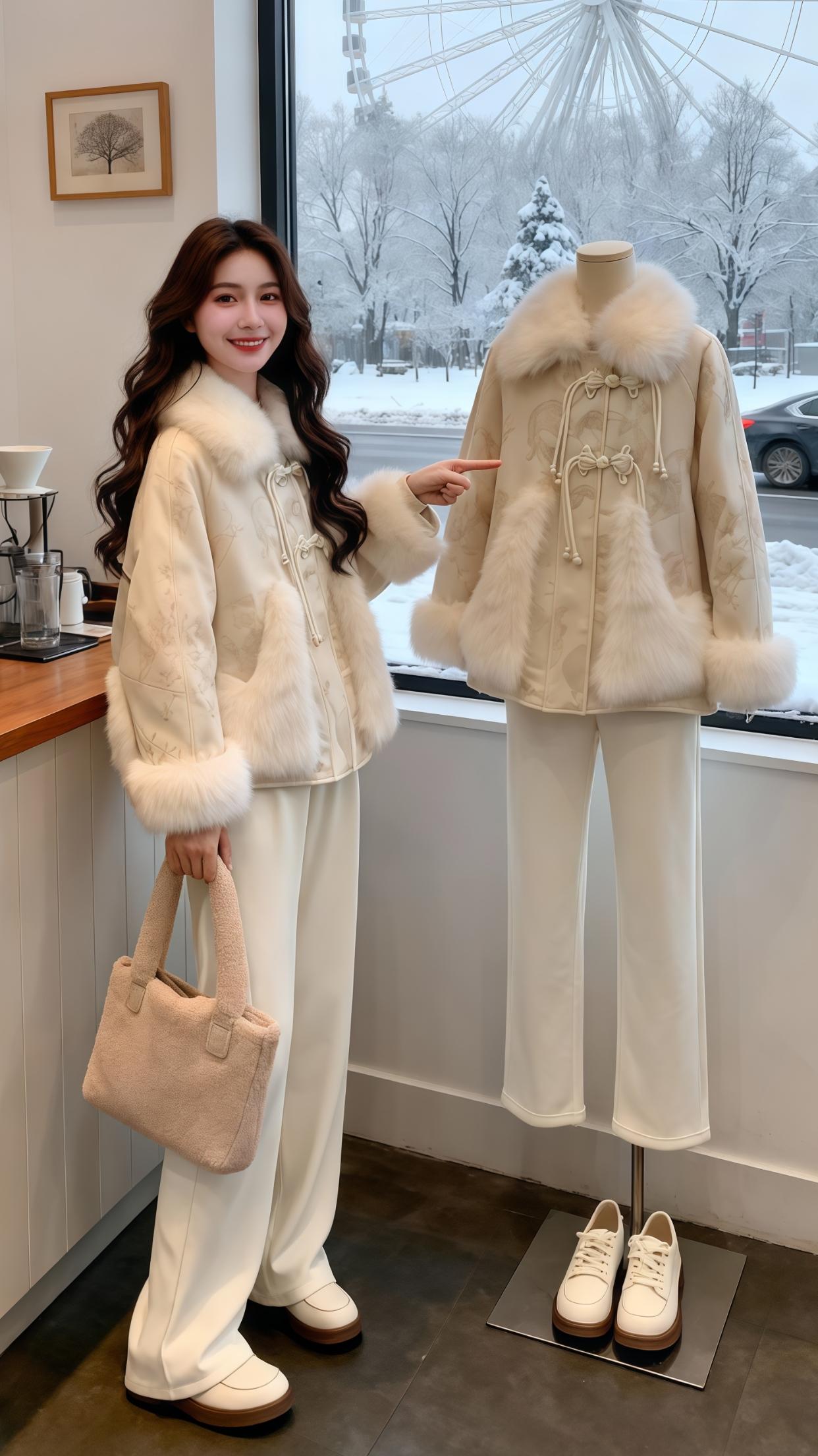 精致穿搭 小个子穿搭 减龄气质 冬季穿搭 新中式穿搭