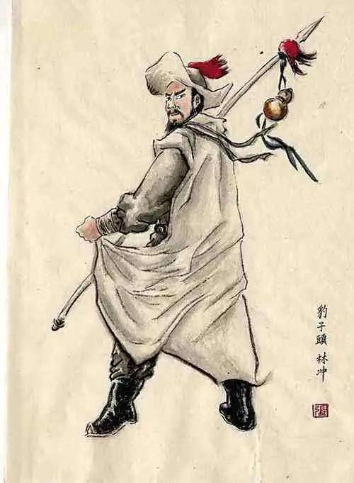 好多人不喜欢林冲，但我们百分之九十的人都更像林冲。
头顶八十万禁军教头的光环，即