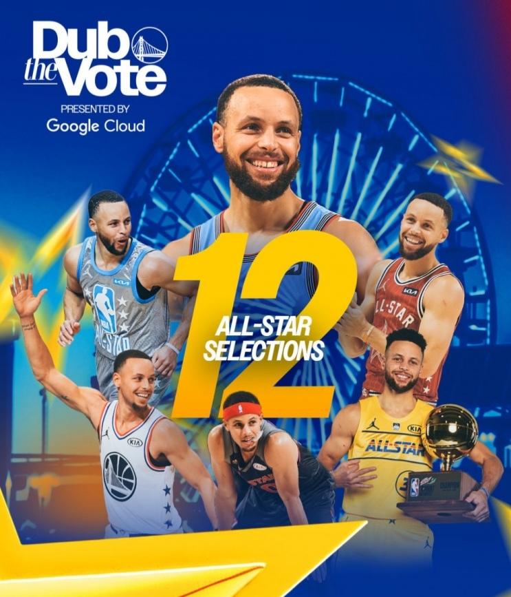 恭喜我的最爱——库里第12次全明星之旅！
37岁的库里成功入选西部全明星首发，他