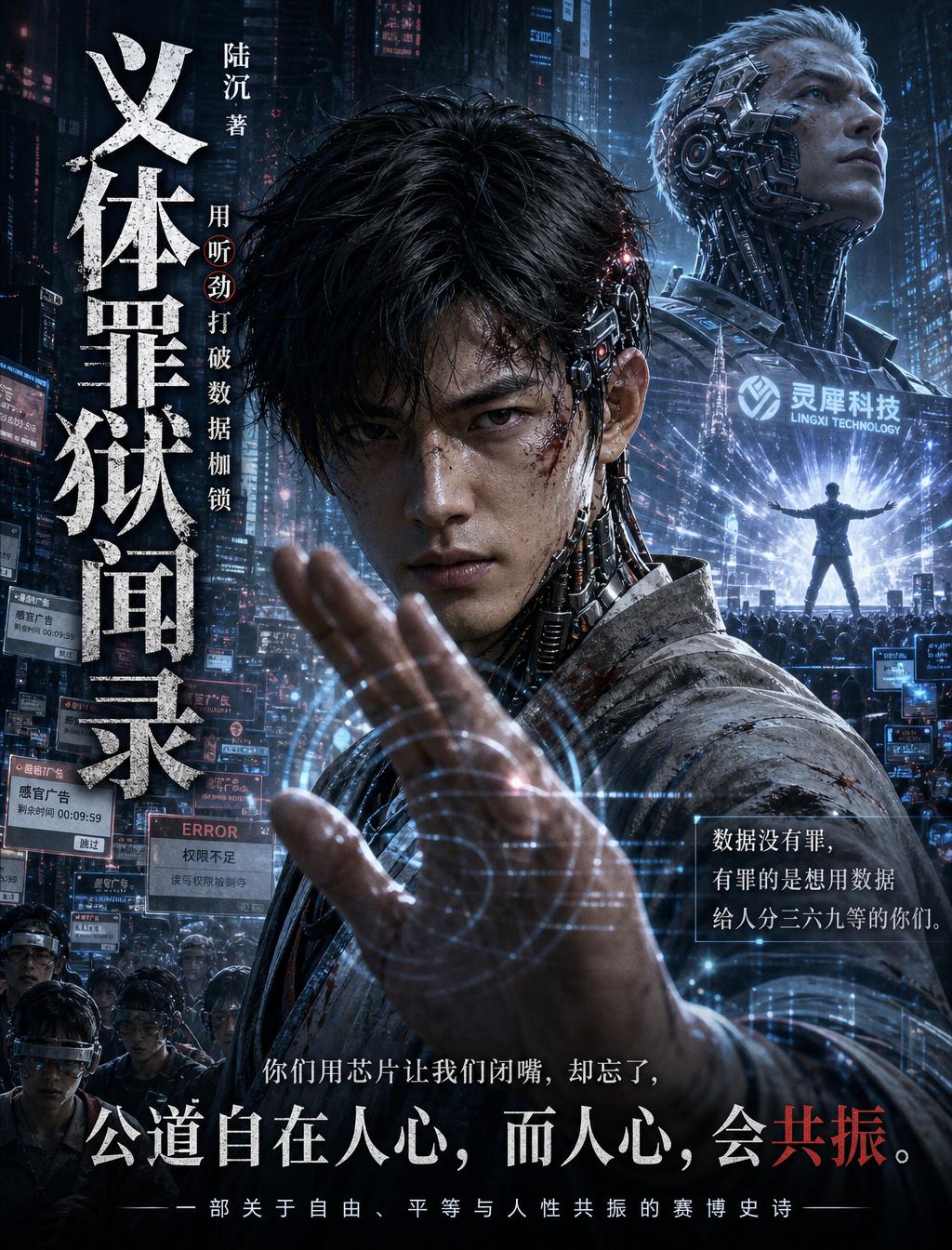 他被植入“罪罚芯片”，沦为感知全失的数字贱民。所有人都以为他完了。直到他用祖传太