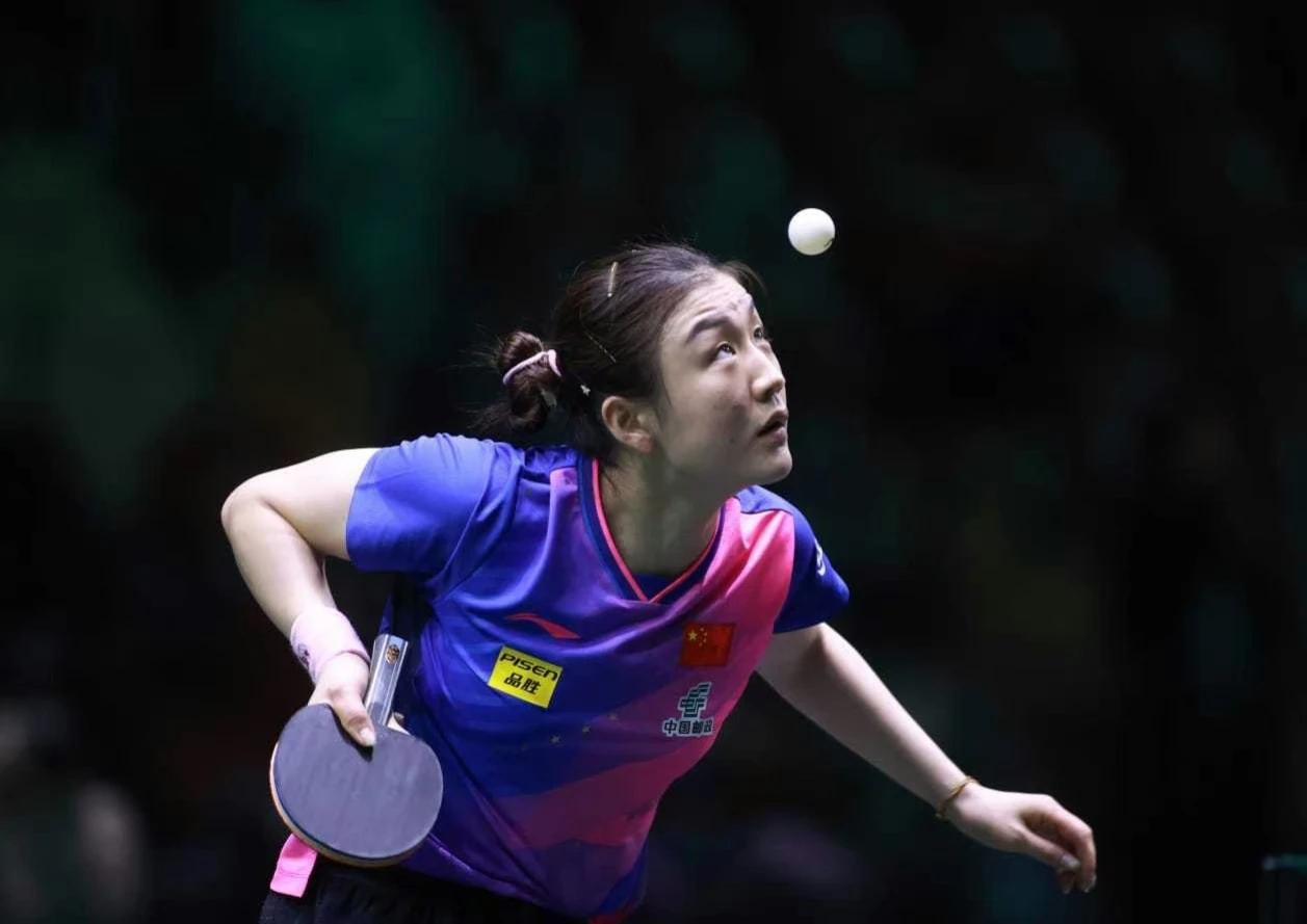 陈梦4-1张本美和，晋级4强！离巴黎奥运会女单门票还差一步！

沙特大满贯女单1