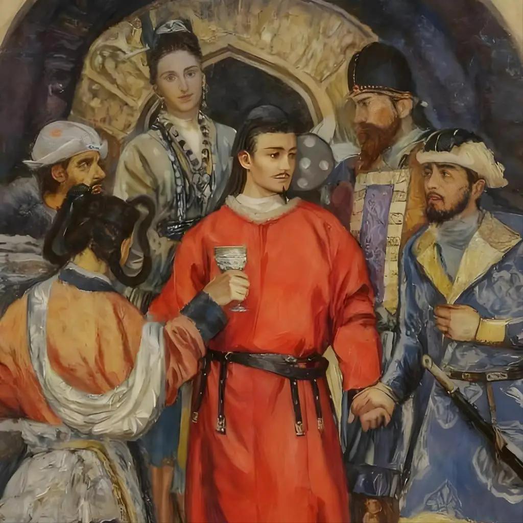 547年，东魏权臣高欢病重，嘱咐儿子高澄：“我死后，侯景必反，只有慕容绍宗能收拾