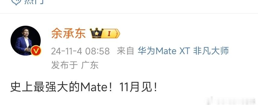 这月新品好多啊......华为Mate70系列估计月底，红魔定了中旬，今天有个真