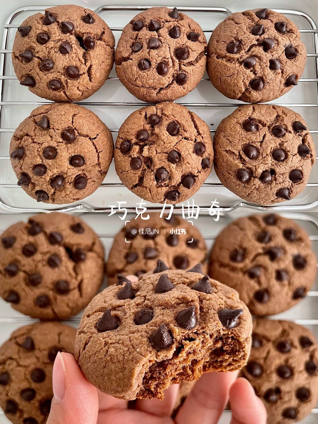 🍪巧克力曲奇｜免打发❗️零失败一次成功❗️