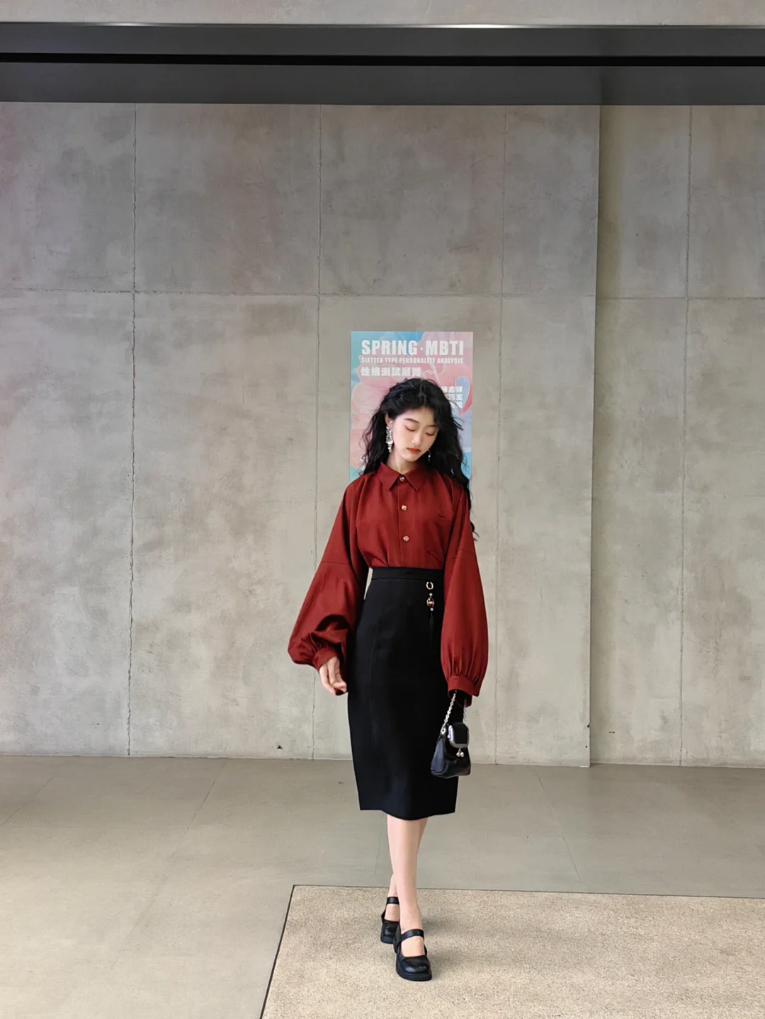 用包臀裙的方式打开改良琵琶袖！