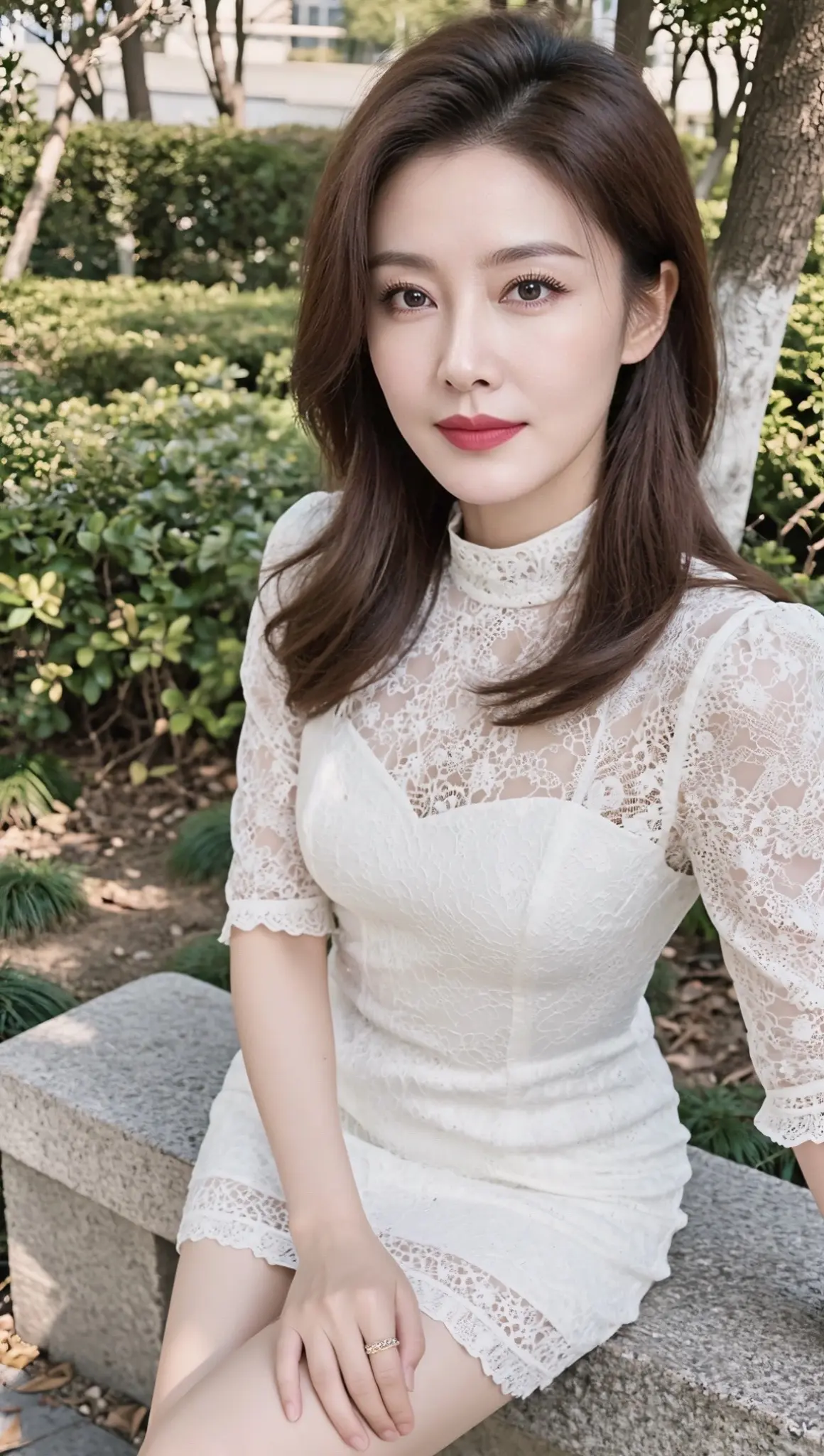 ai创作 蕾丝自拍