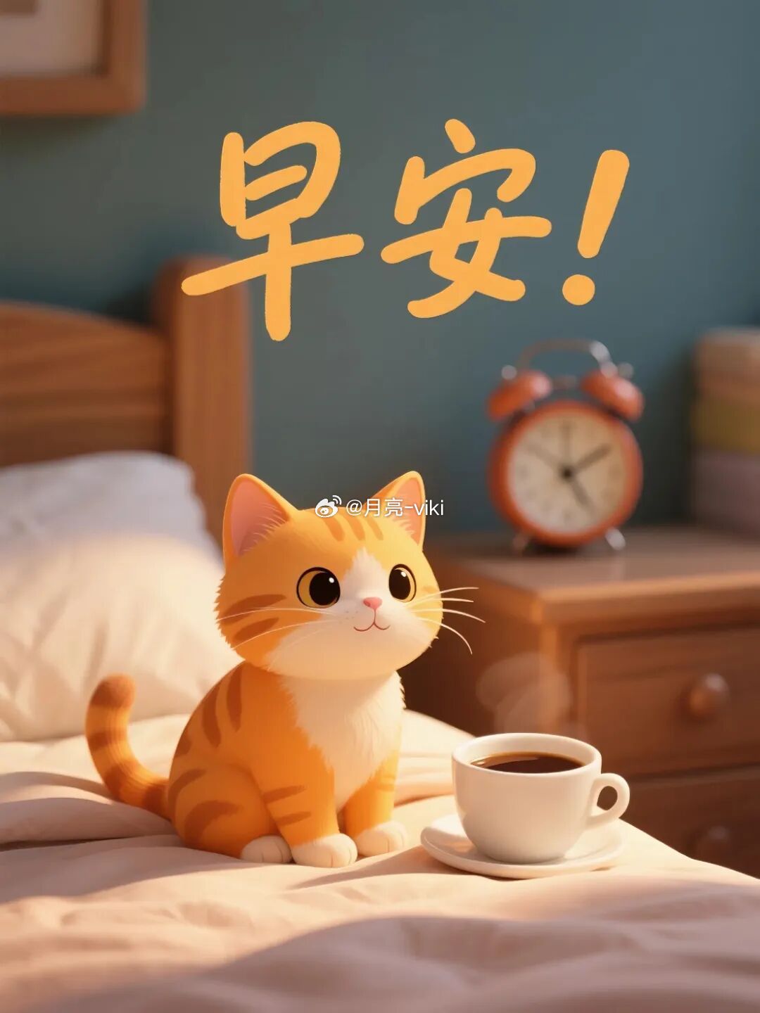 早安，允许自己今天偷偷偷懒一下。岑先生