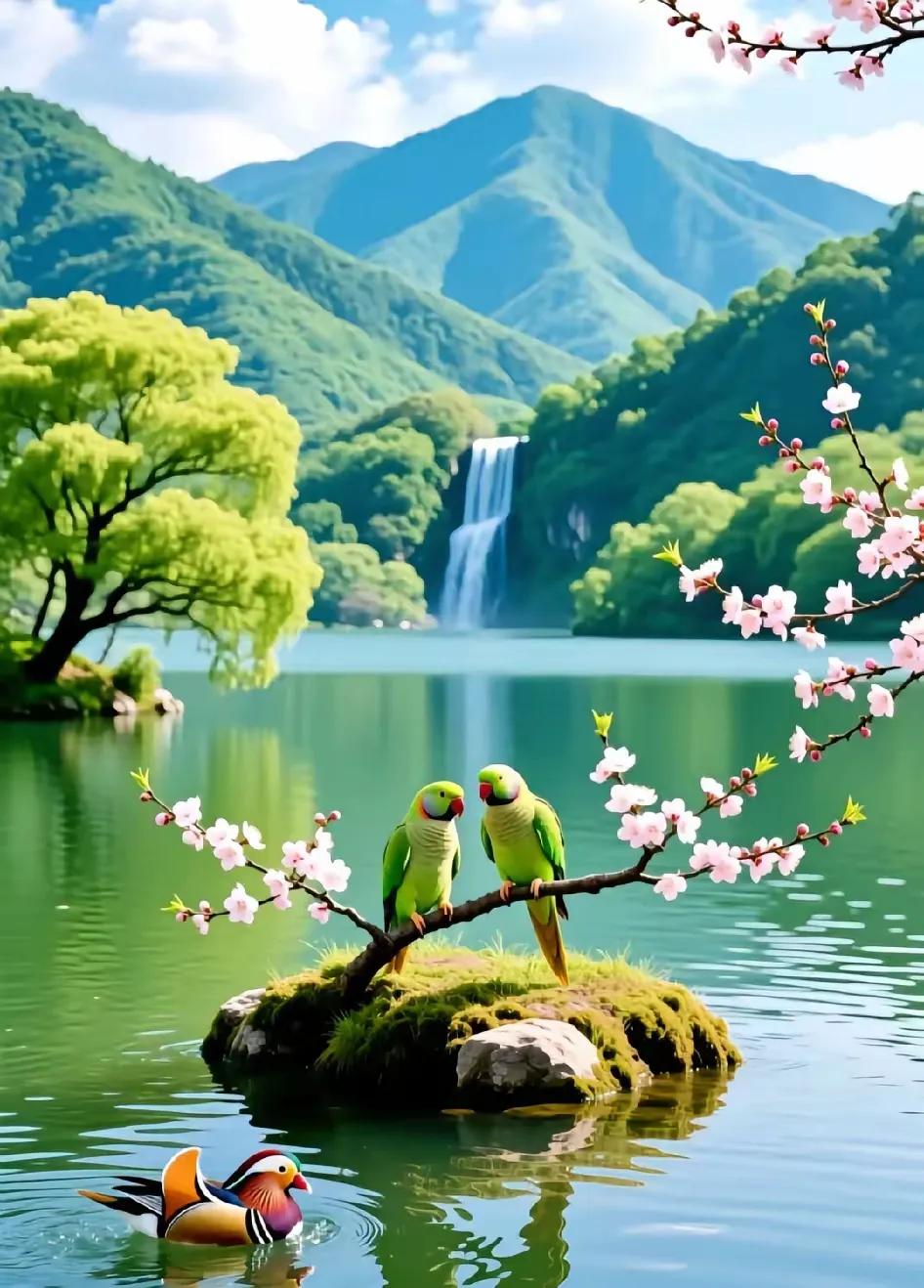 地阔载山川湖海，
天高悬日月星辰。
横批：《地阔与天高》