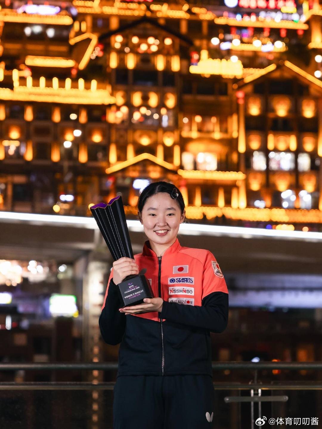 F勒布伦张本美和冠军照 2026年WTT重庆冠军赛落下大幕，费利克斯·勒布伦和张