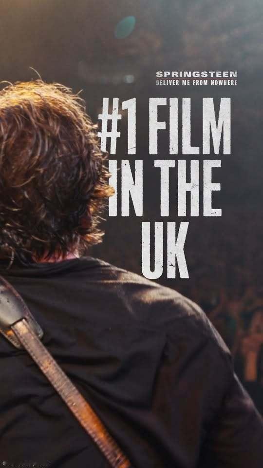 英国周末票房（10.24-10.26）：1.Bruce Springsteen传