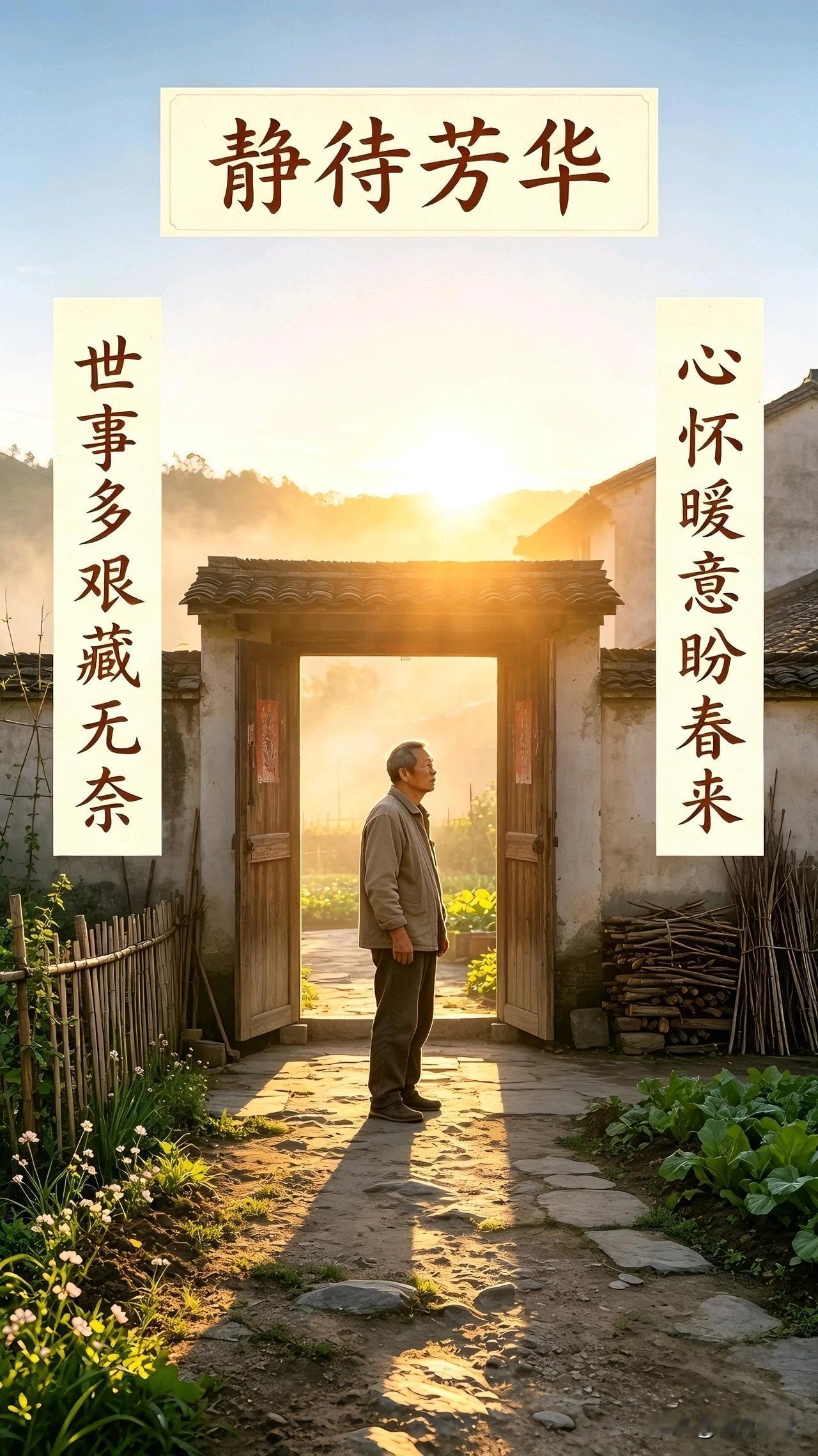 半生历经万般无奈，心中仍盼来日风光

人这一辈子，谁没有身不由己的无奈，可再难，