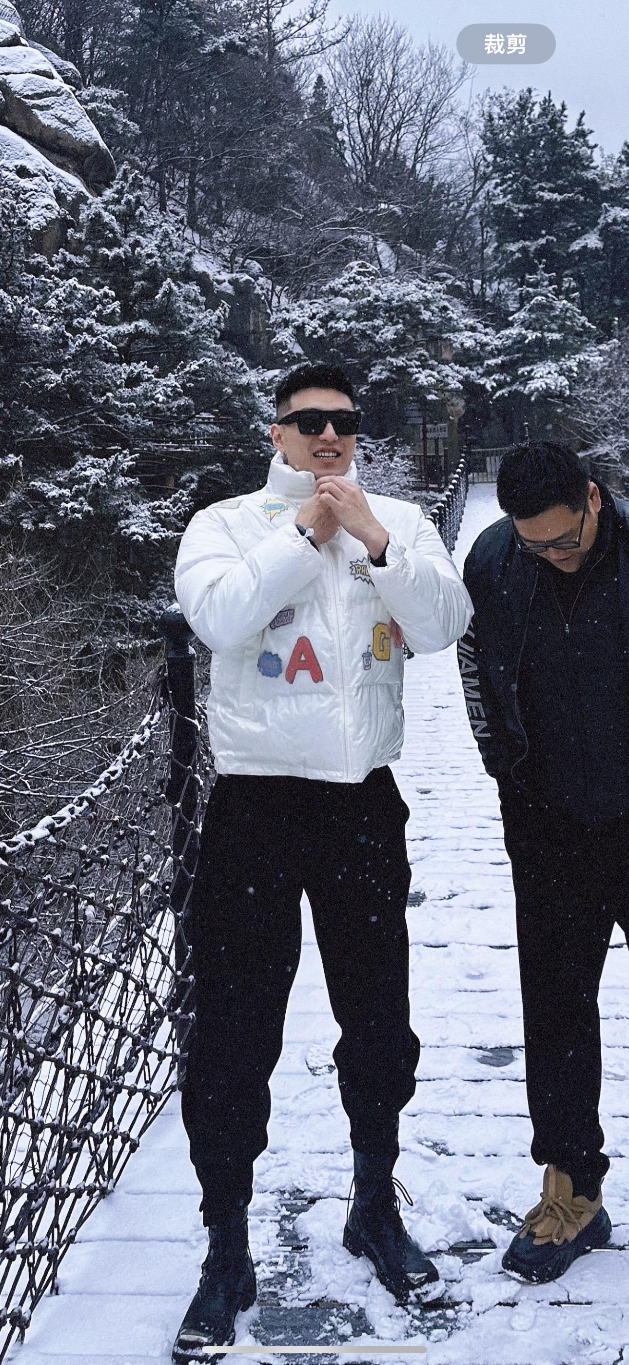 终于下雪了