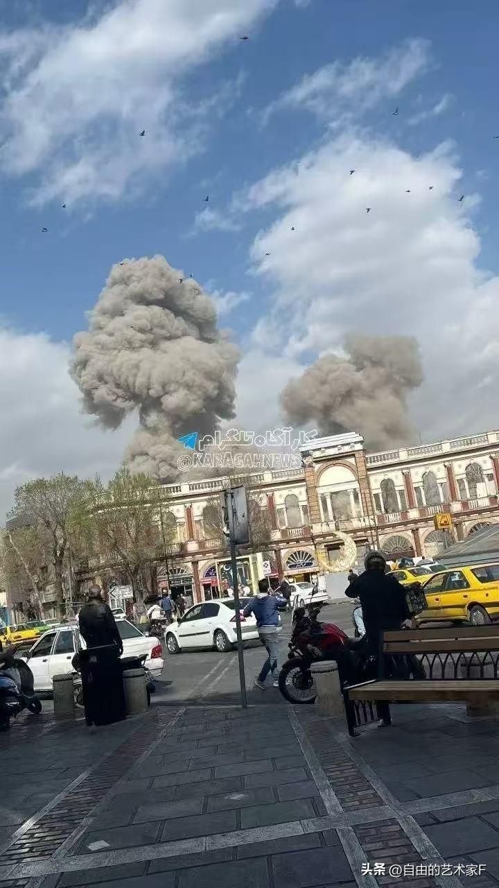 轮到以色列被炸了，伊朗开始报复，导弹已发射

就在刚刚经受了美以联合轰炸的伊朗，